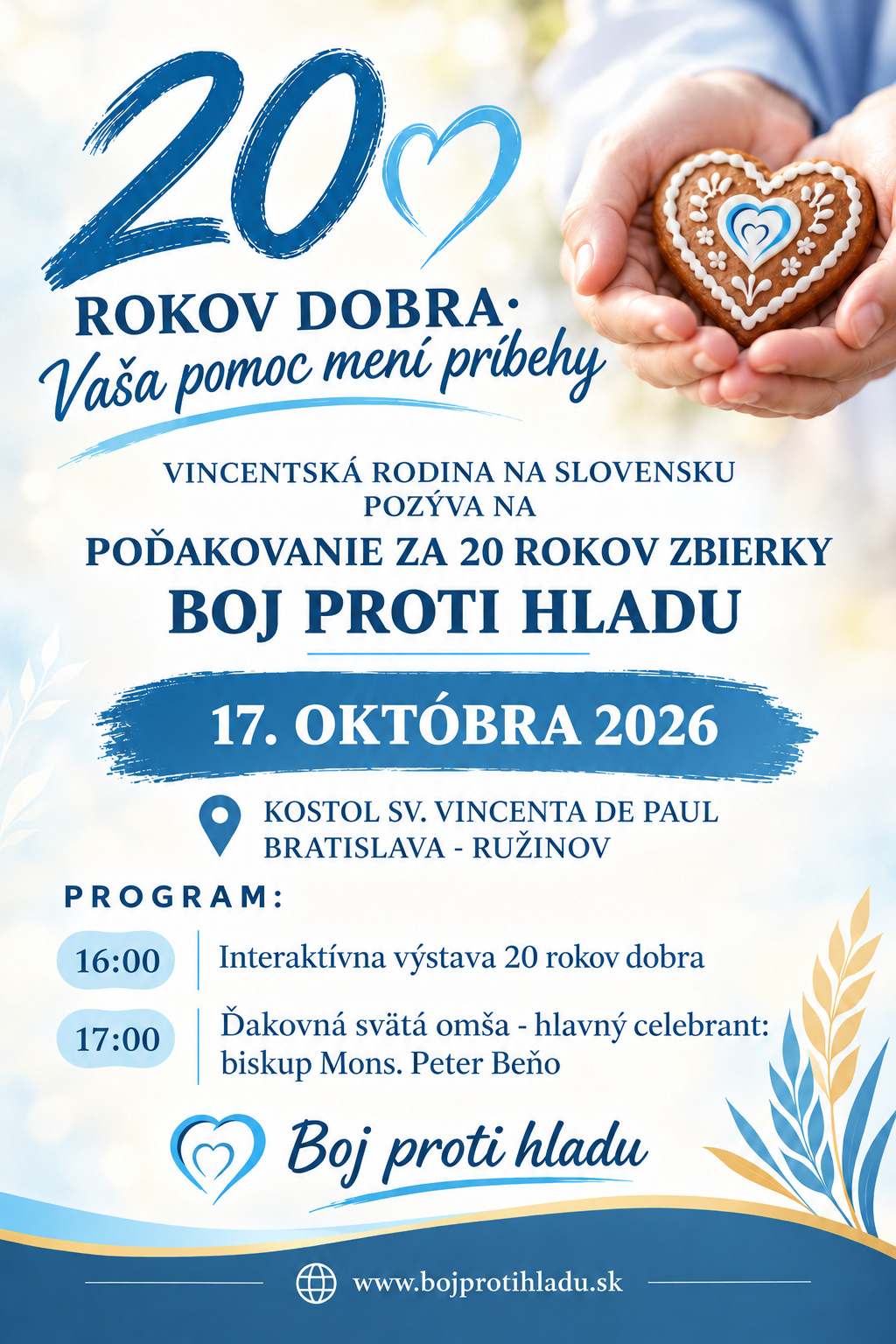 20 rokov dobra – príďte osláviť s nami